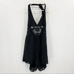 Free People Halter Romper  Medium